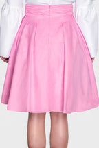 ADKN Otus Pink Skater Skirt with Pockets