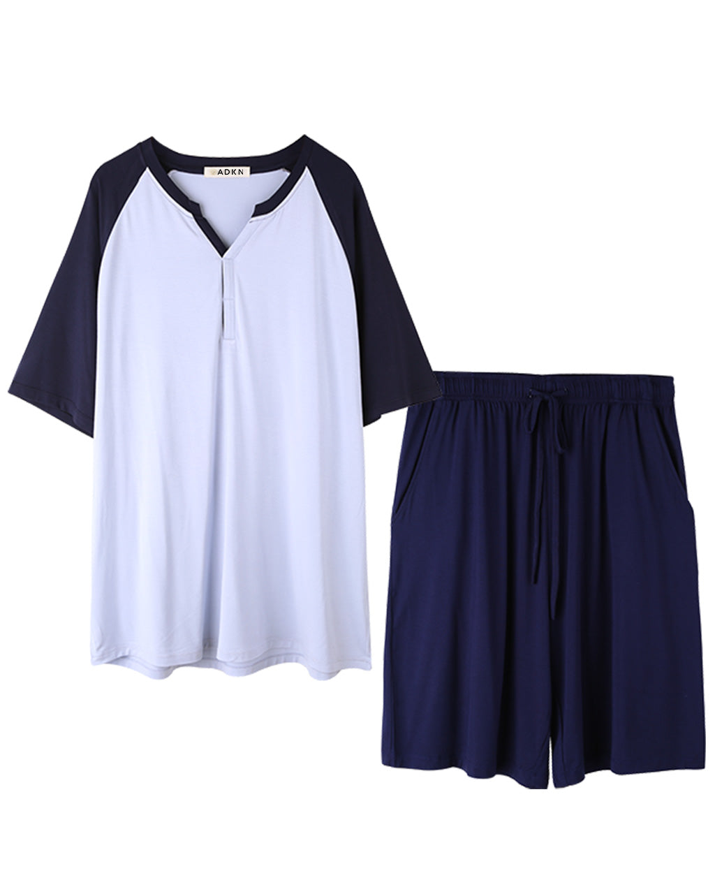 Bamboo Mens Shorts Pyjamas - Summer Sleepwear for Men | ADKN