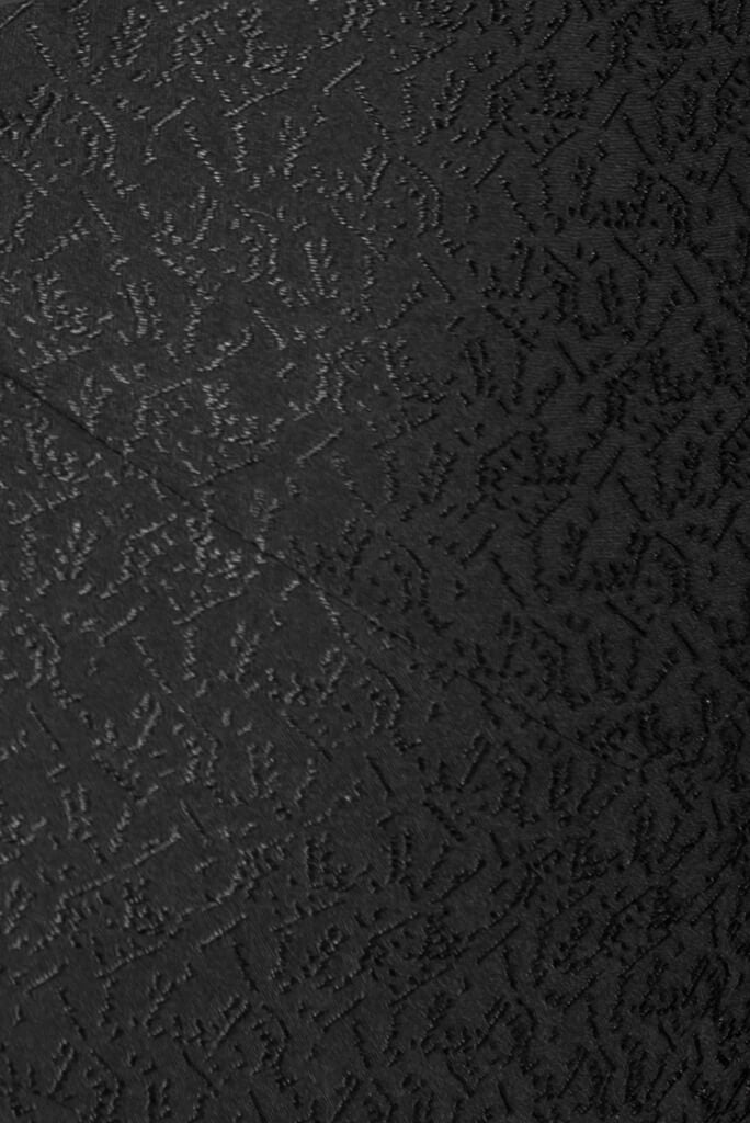 ADKN Faial Navy Blue Chiffon Sheer Bodysuit with Balloon Sleeves