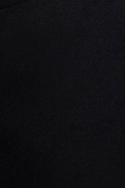 ADKN Myrto Skirt Black sustainable ethical gabardine fabric made from 100% recycled post-consumer PET bottles