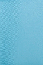 ADKN Cardea Pastel Blue Oversized Coat with Scarf