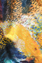 ADKN Cardea Pastel Blue Oversized Coat with Scarf