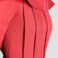 Red designer sustainable evening eco-friendly sustainable luxury jumpsuit ethically made in UK by ADKN