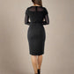 Kera Black Long Sleeve Bodycon Mini Dress