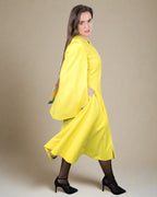 ADKN Amee Yellow Waterproof Raincoat